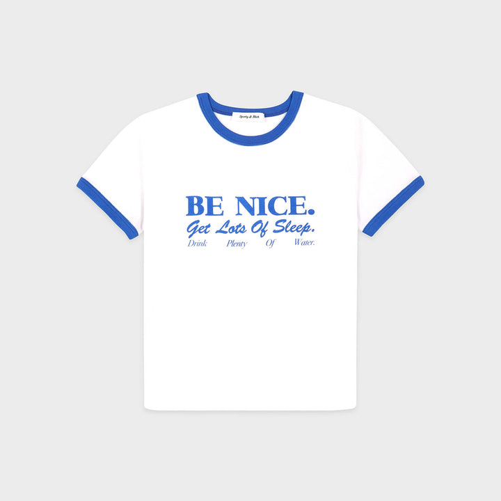 Be Nice Kids Ringer Tee