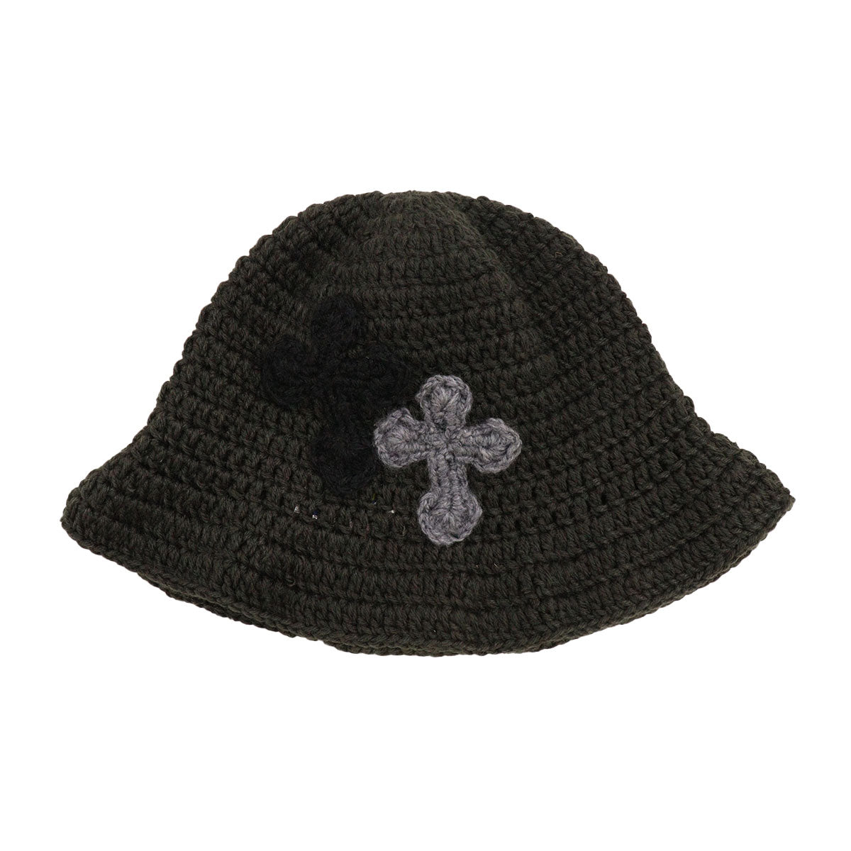 y.a.r.n 3D cross knit hat