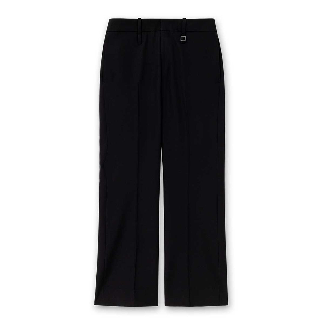 WOOYOUNGMI - Semi-Wide Wool Pants