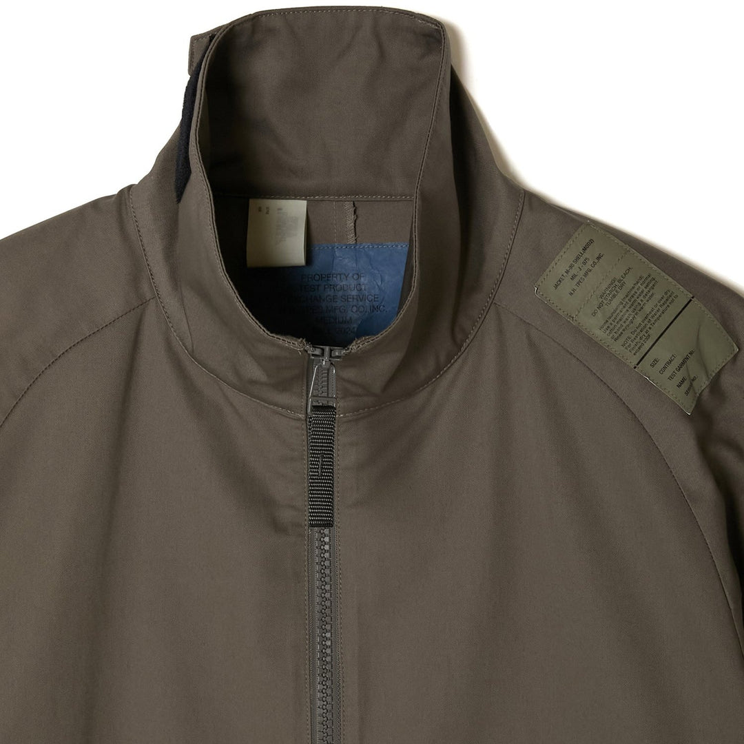 STAND COLLAR BLOUSON