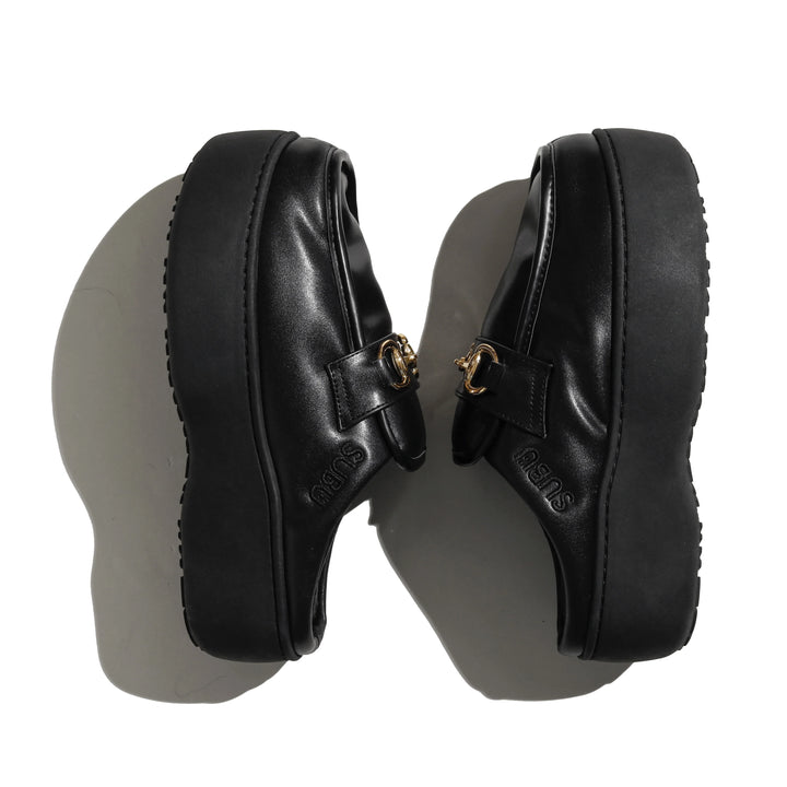 DOTS PLATFORM LOAFER BLACK