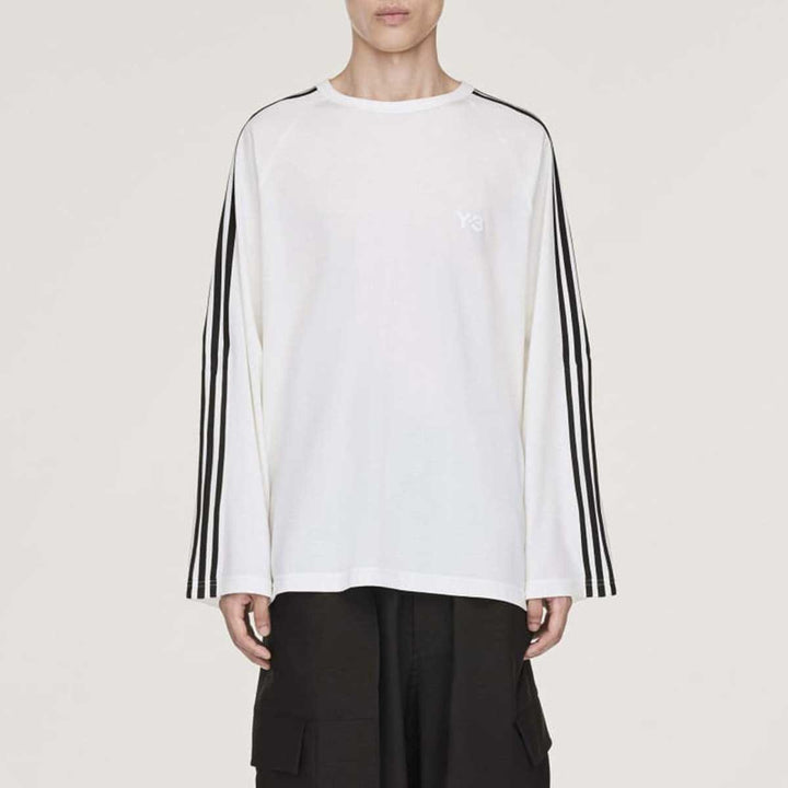 Y-3 Long Sleeve Tee 3-Stripes