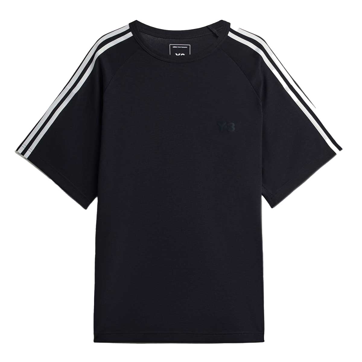 メンズ Y-3 3-Stripes Short Sleeve Tee Y-3 SHORT SLEEVE TEE 3-STRIPES | Why are you here?