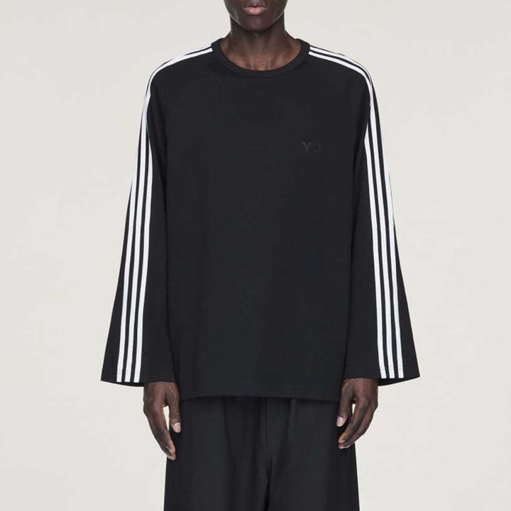 Y-3 Long Sleeve Tee 3-Stripes