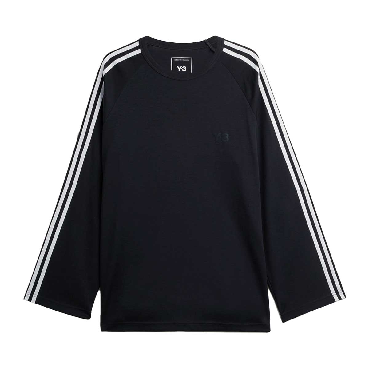 Y-3 ロングスリーブ Tシャツ ロンT Yohji Yamamoto Y-3 (ワイスリー) | Y-3 LONG SLEEVE TEE 3-STRIPES ロングスリーブTシャツ