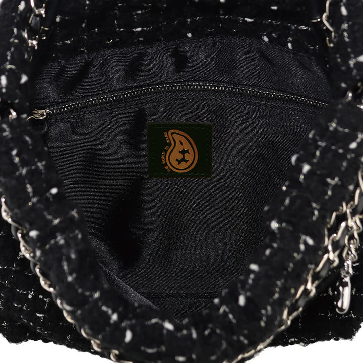 Tweed Chain Pouch