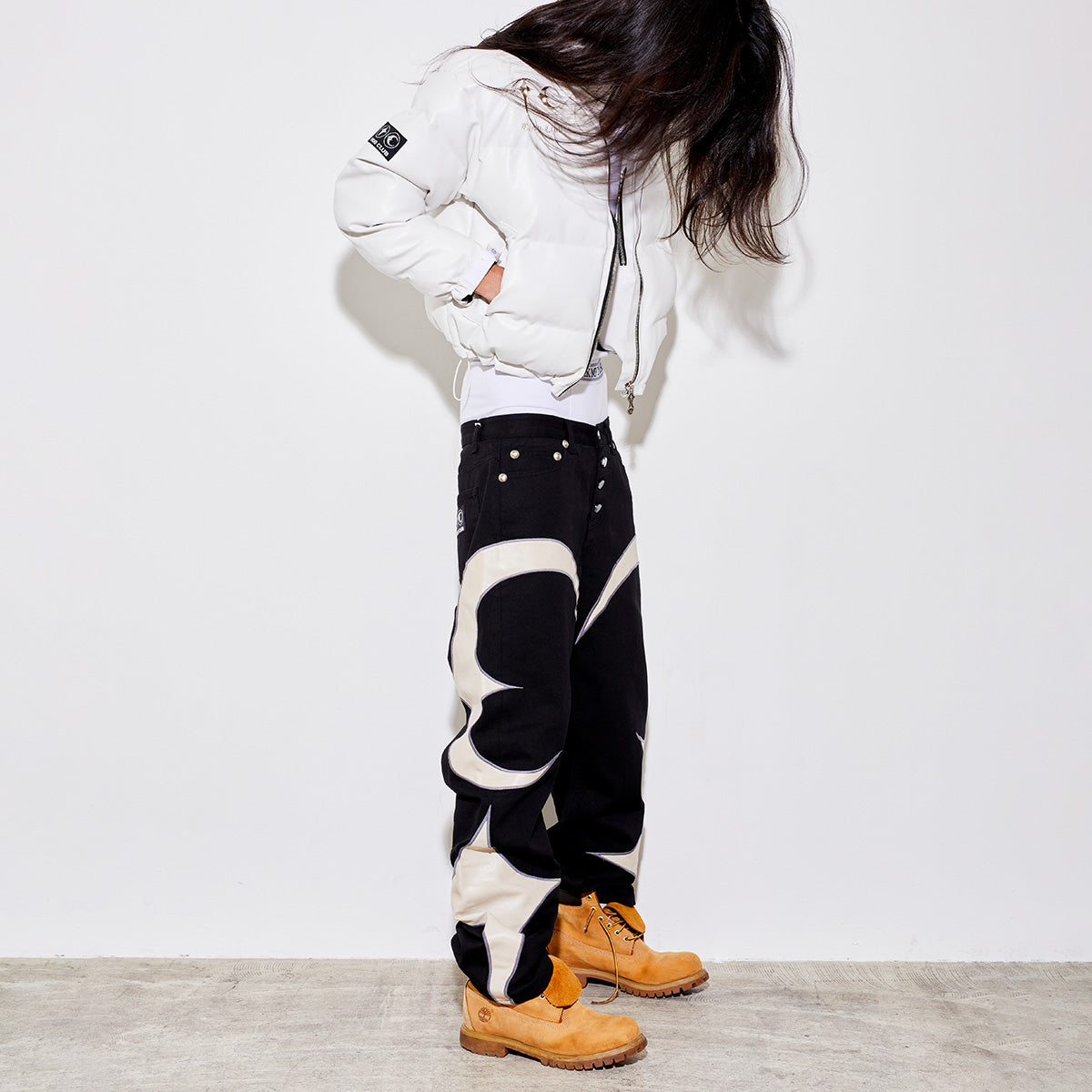 THUG CLUB TC Leather Denim Pants 【公式通販】