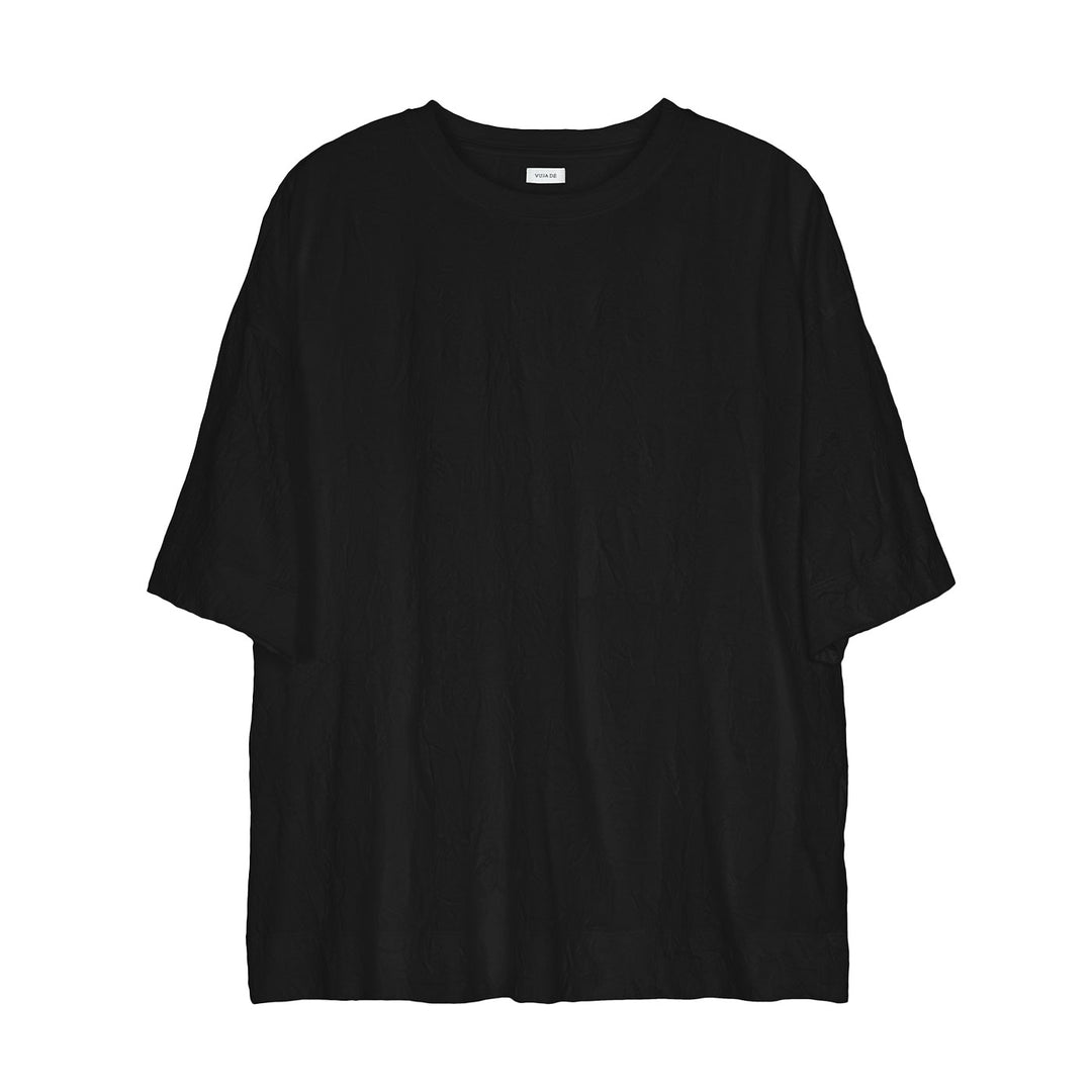 VUJADE - TOTTI CRINKLED T-SHIRT IN COTTON