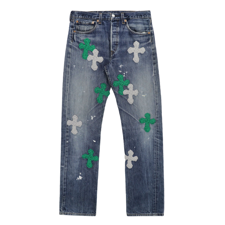 "Y.A.R.N." x Levi's 501【E type】