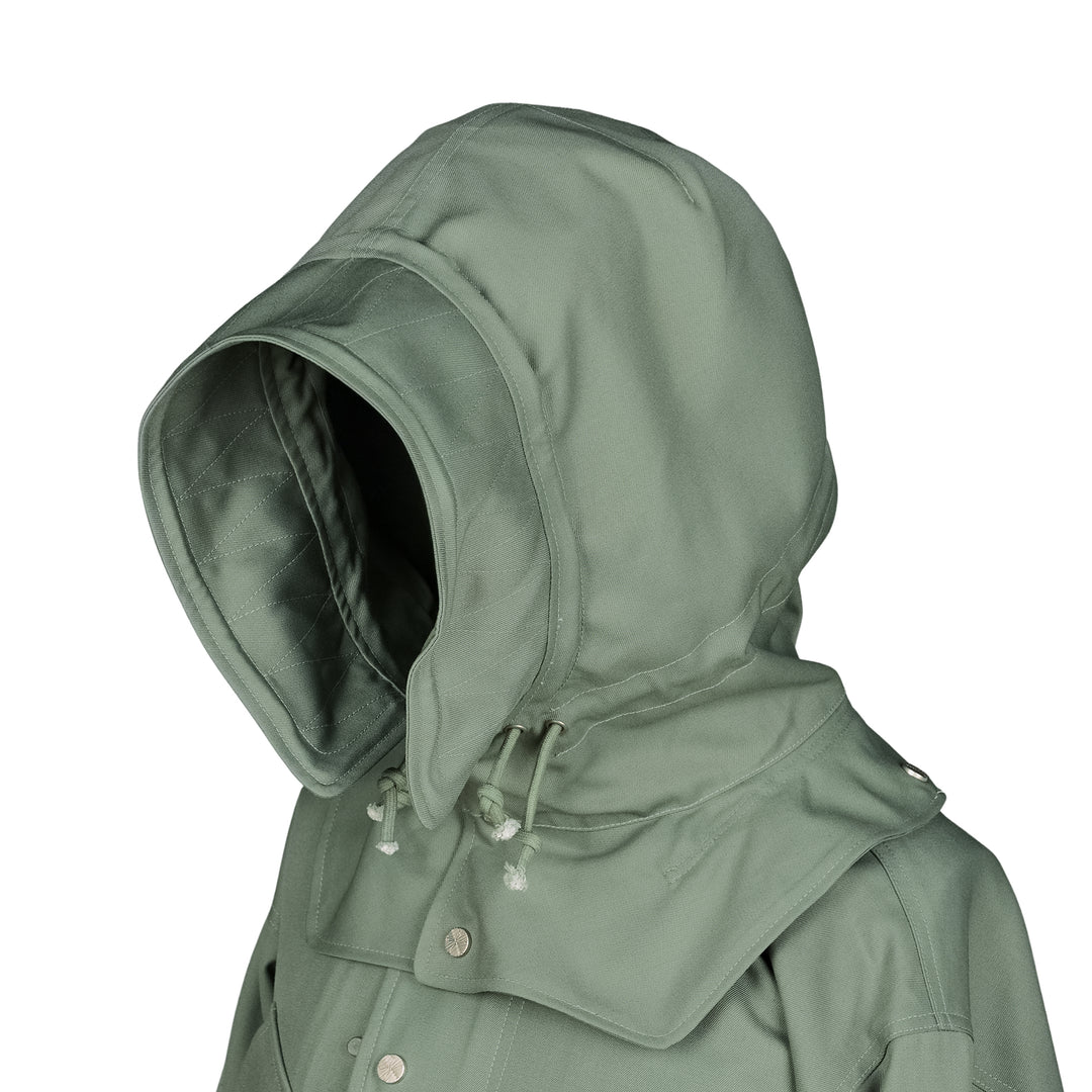 Wool Cargo Fishtail Parka