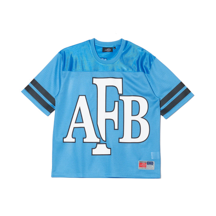 BIG LOGO MESH FOOTBALL TEE