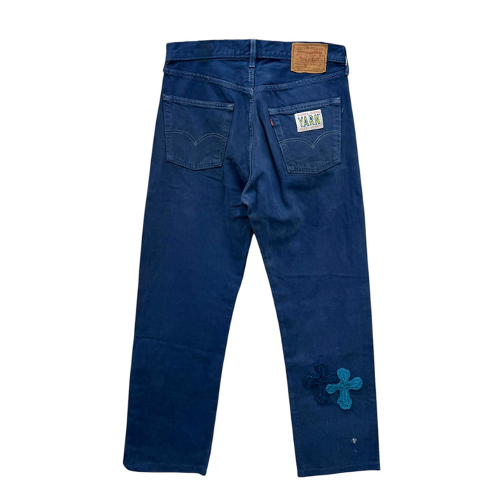"Y.A.R.N." 3D Cross Pants【G】