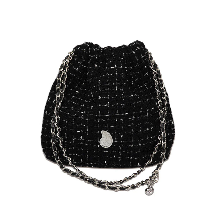 Tweed Chain Pouch