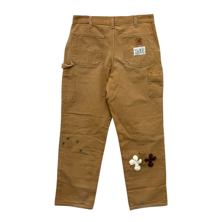 "Y.A.R.N." 3D Cross Pants【E】