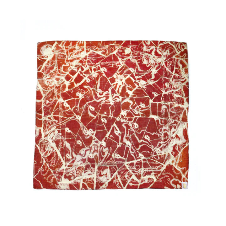 Güell Paisley Silk Wool Bandana