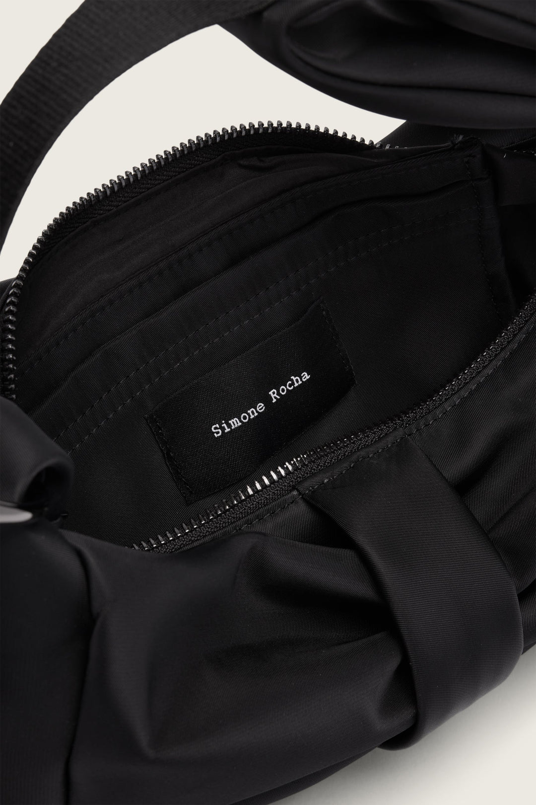 Simone Rocha - MINI SLING BOW BAG W/ EMB