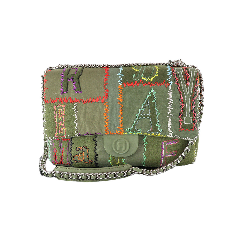【READYMADE】PATCHWORK BIG CHAIN BAG READYMADE | PATCHWORK BIG CHAIN BAG