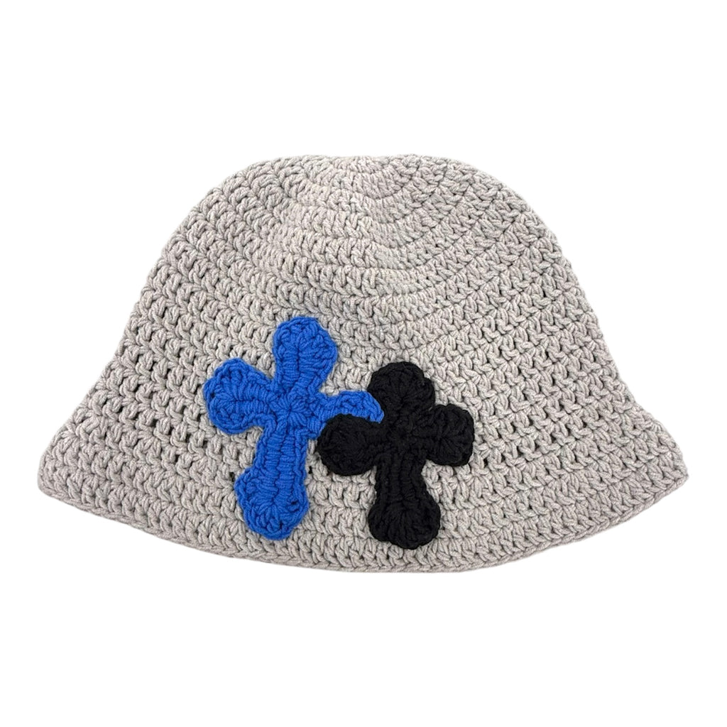 Y.A.R.N. (ヤーン) | 3D double Cross Handmade Knit hat ニットハット