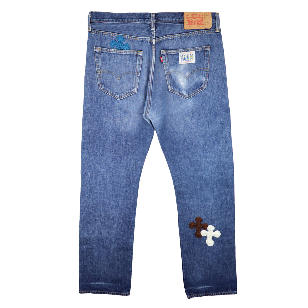 Y.A.R.N. - "Y.A.R.N." x Levi's 501【B type】