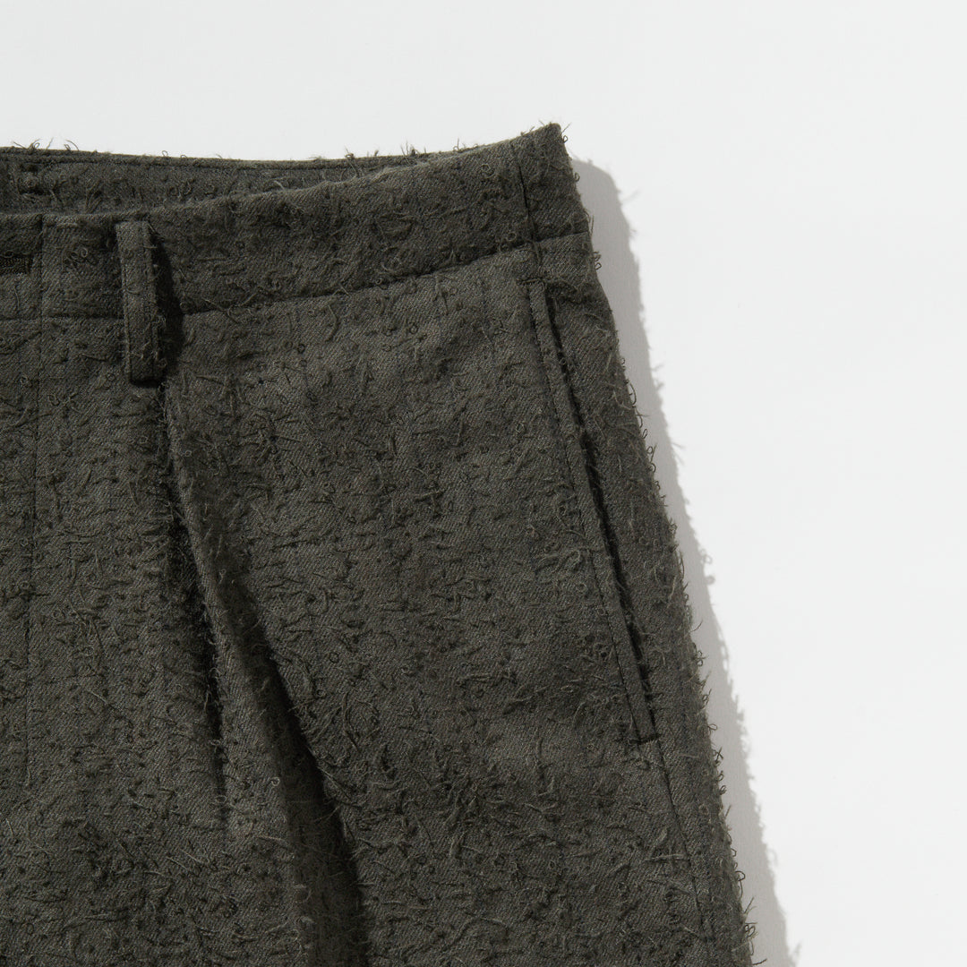 TUCK SUIT PANTS C
