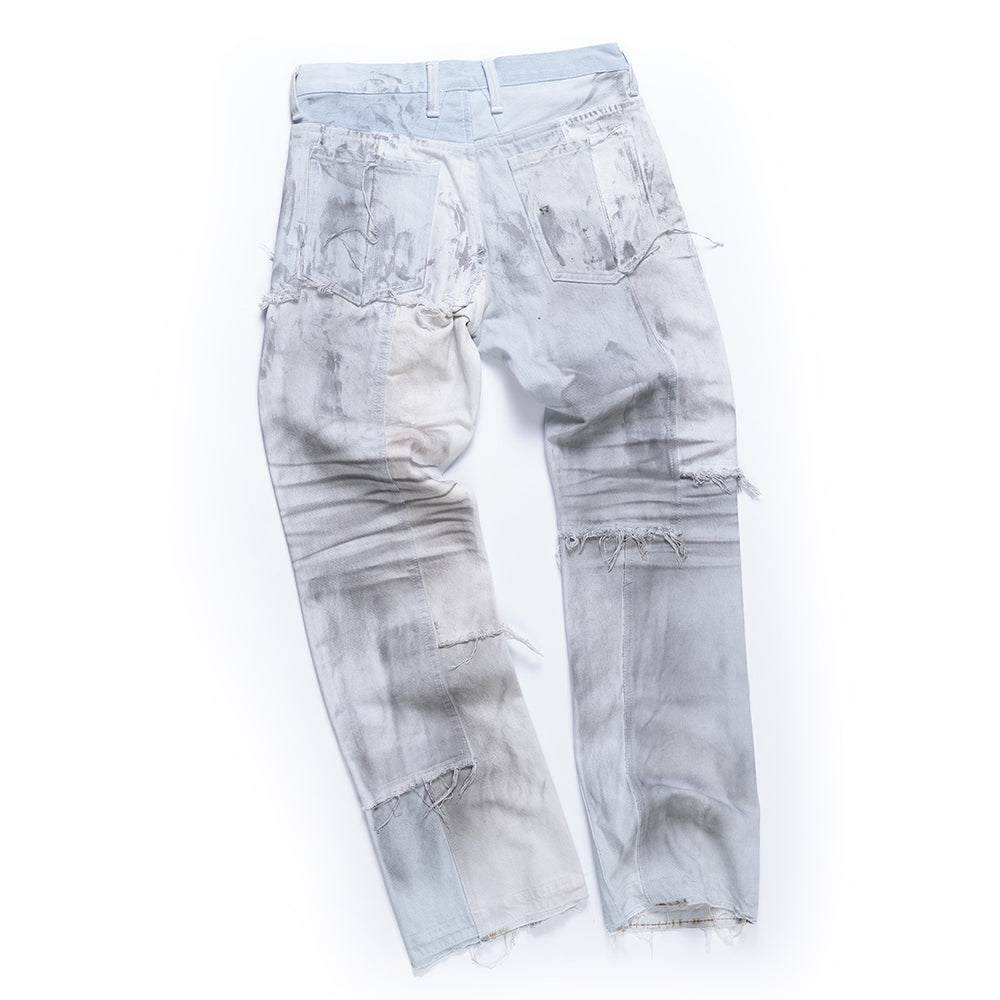 ANT ANTI - STRAIGHT CUT DENIM VINTAGE SCRAP