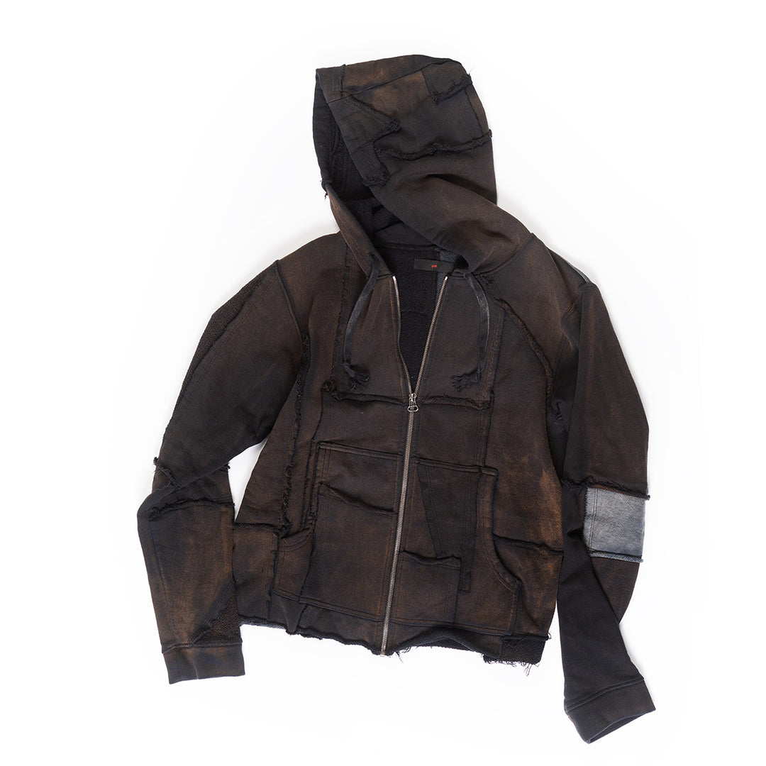 ANT ANTI - ZIPUP HOODIE SCRAP