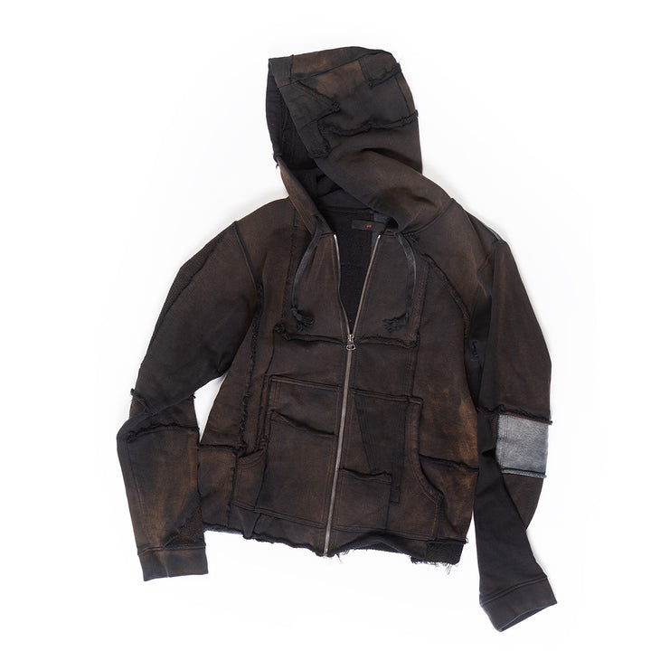 ANT ANTI - ZIPUP HOODIE SCRAP