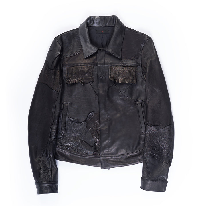 ANT ANTI - TYPE 0 JACKET  SCRAP LEATHER