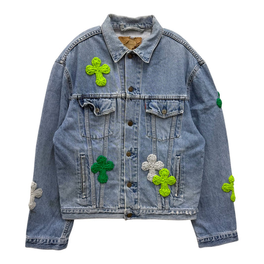 "Y.A.R.N." x Denim jacket【A】