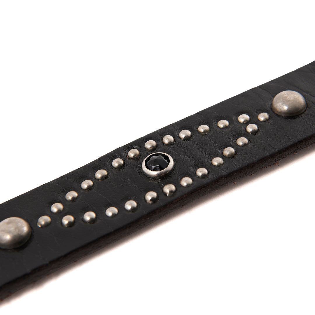 HTC_BELT NARROW/BLACK STONE