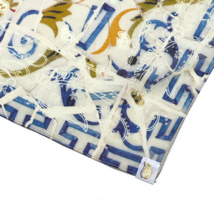 Güell Paisley Silk Wool Bandana