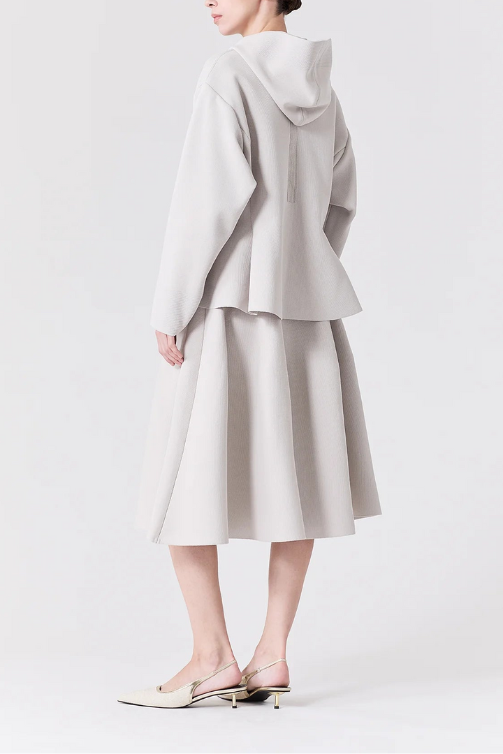 MILAN HOODIE FLARE JACKET