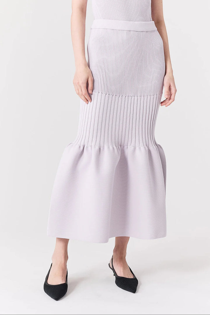 Fluted Mermaid Skirt