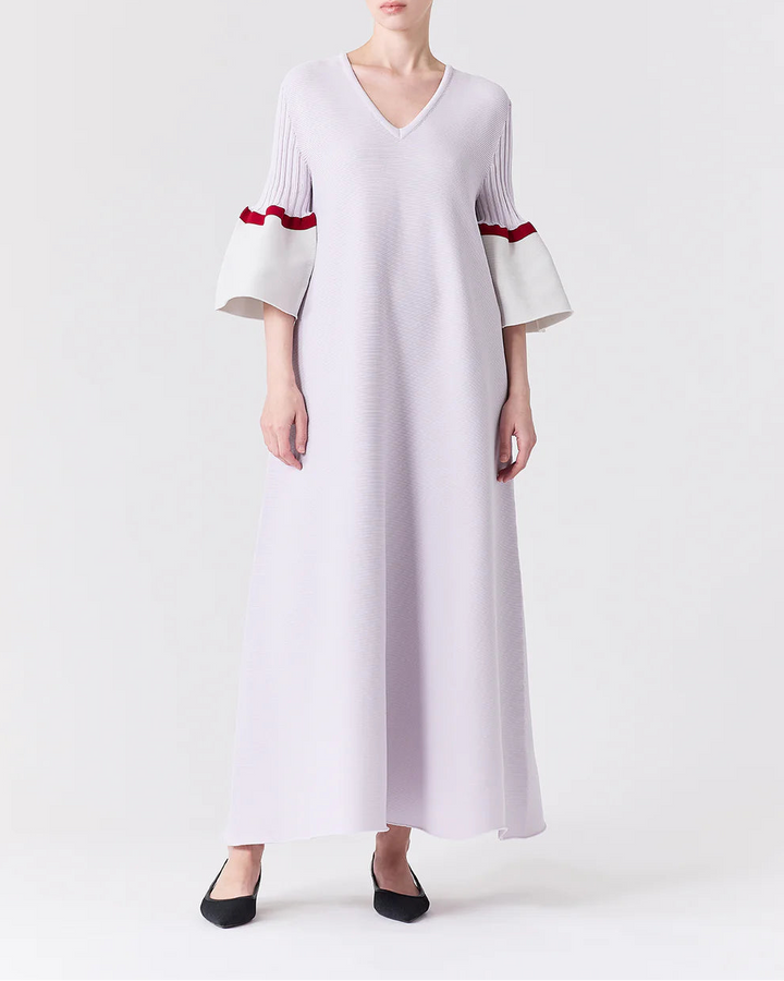 POTTERY SHORT BELL SLEEVE FLARE DRESS