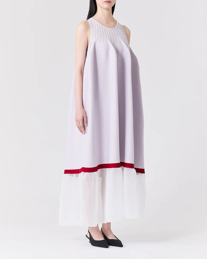 POTTERY LUCENT SLEEVELESS BUST FLARE DRESS