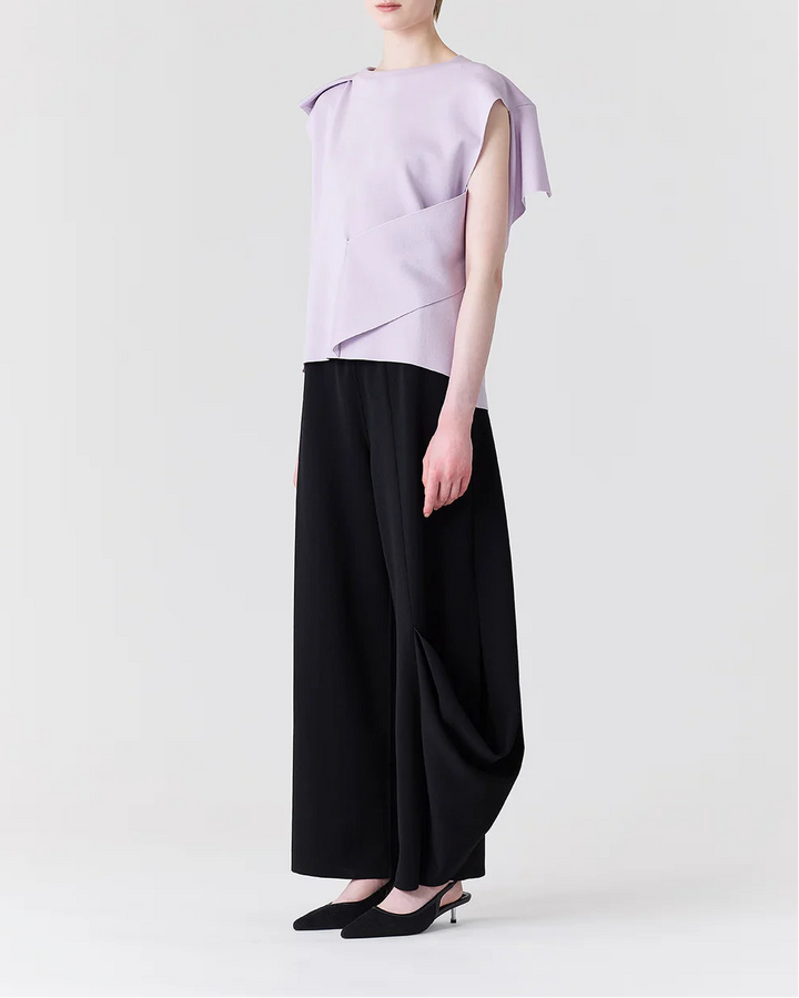 AC MILAN DRAPED TOP