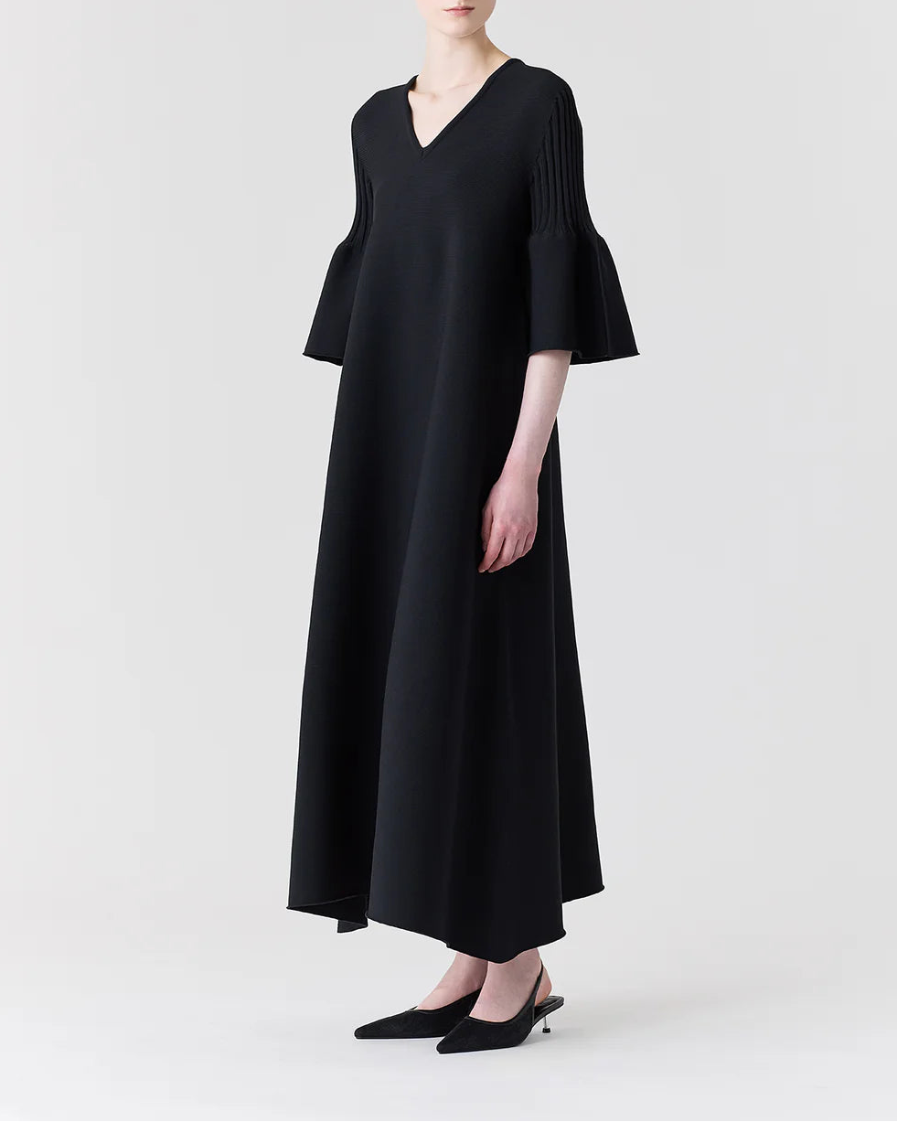 POTTERY SHORT BELL SLEEVE FLARE DRESS