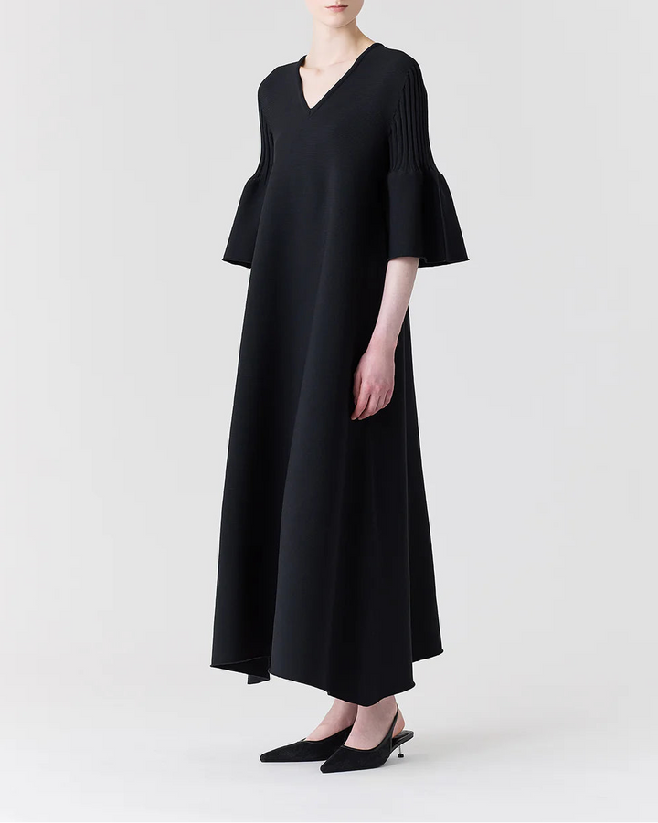 POTTERY SHORT BELL SLEEVE FLARE DRESS