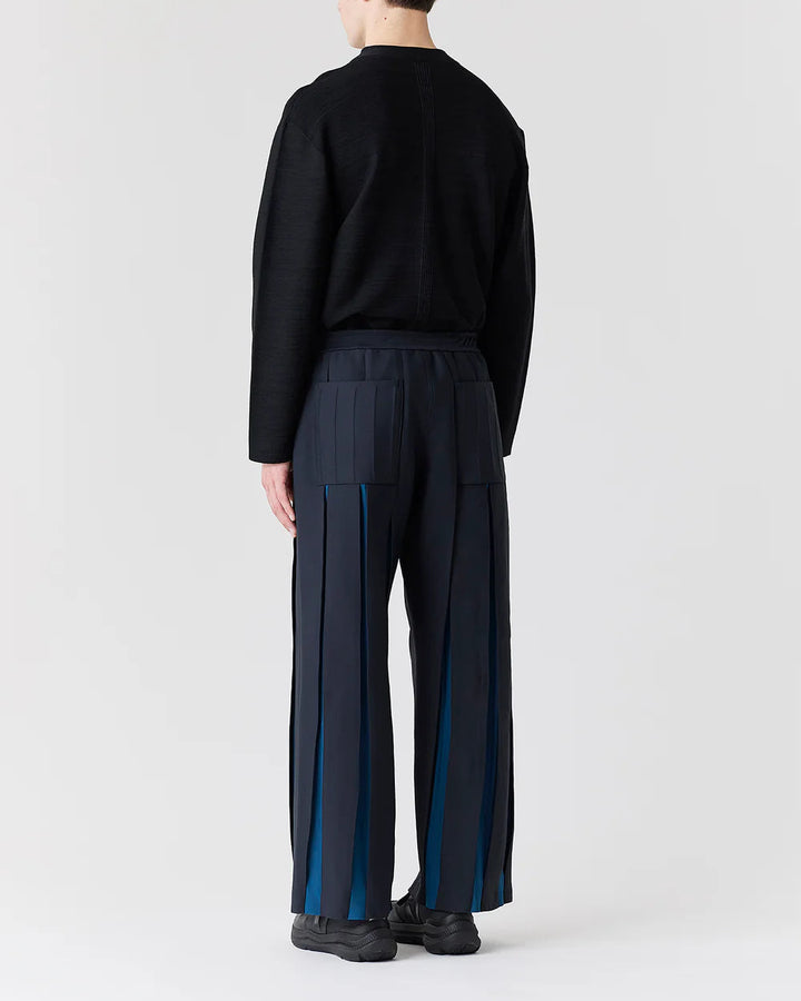 WEDGED SEMI WIDE PANTS