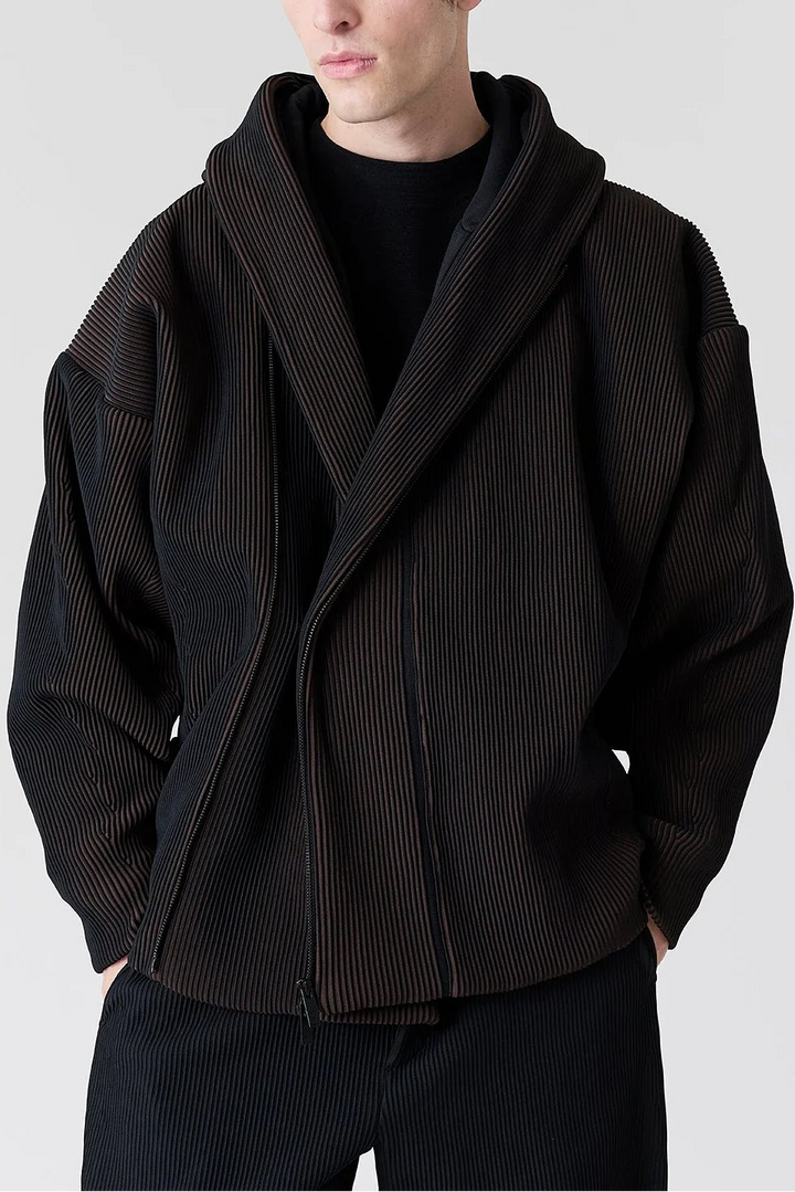 PADDED HYPHA HOODIE BOMBER JACKET