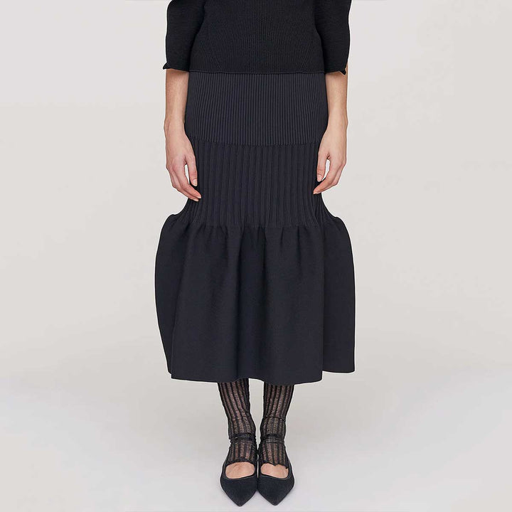 FLUTED MERMAID SKIRT