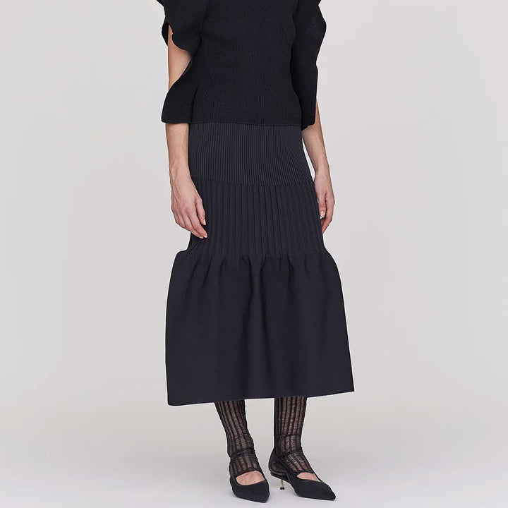 FLUTED MERMAID SKIRT