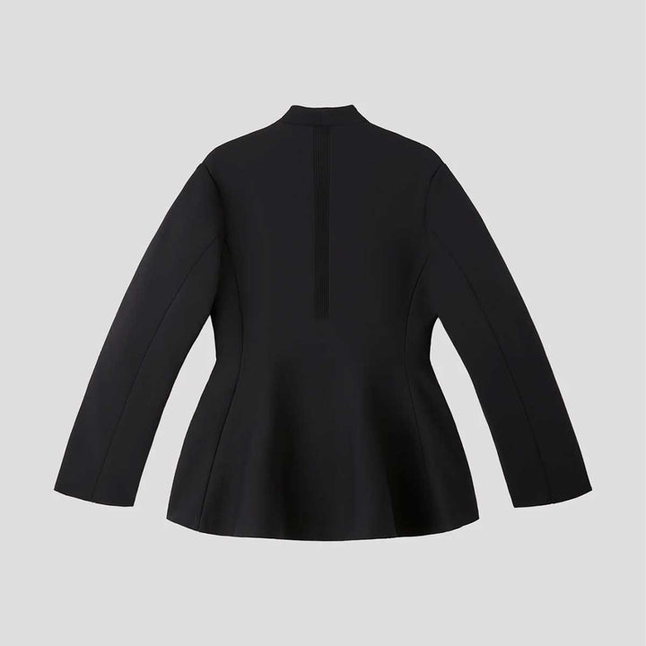 MILAN COLLARLESS FLARE JACKET