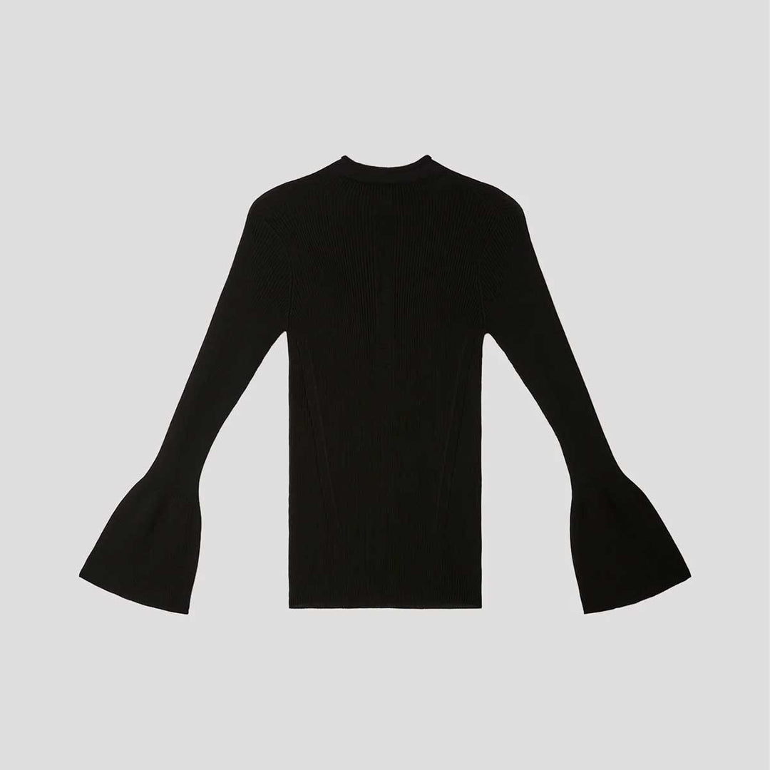 SOFT PORTRAIT LONG BELL SLEEVE TOP