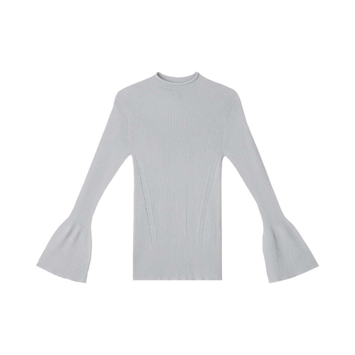SOFT PORTRAIT LONG BELL SLEEVE TOP | Why are you here?