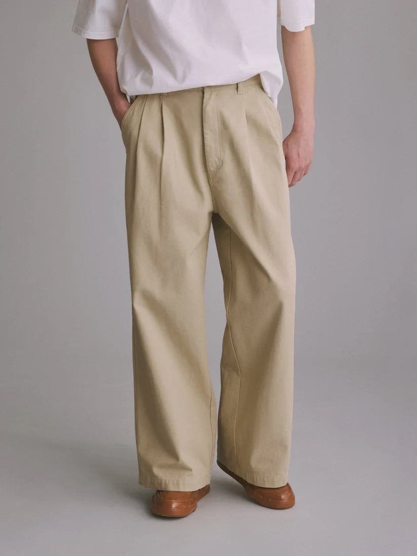 New Manual - CHINO WIDE TROUSERS