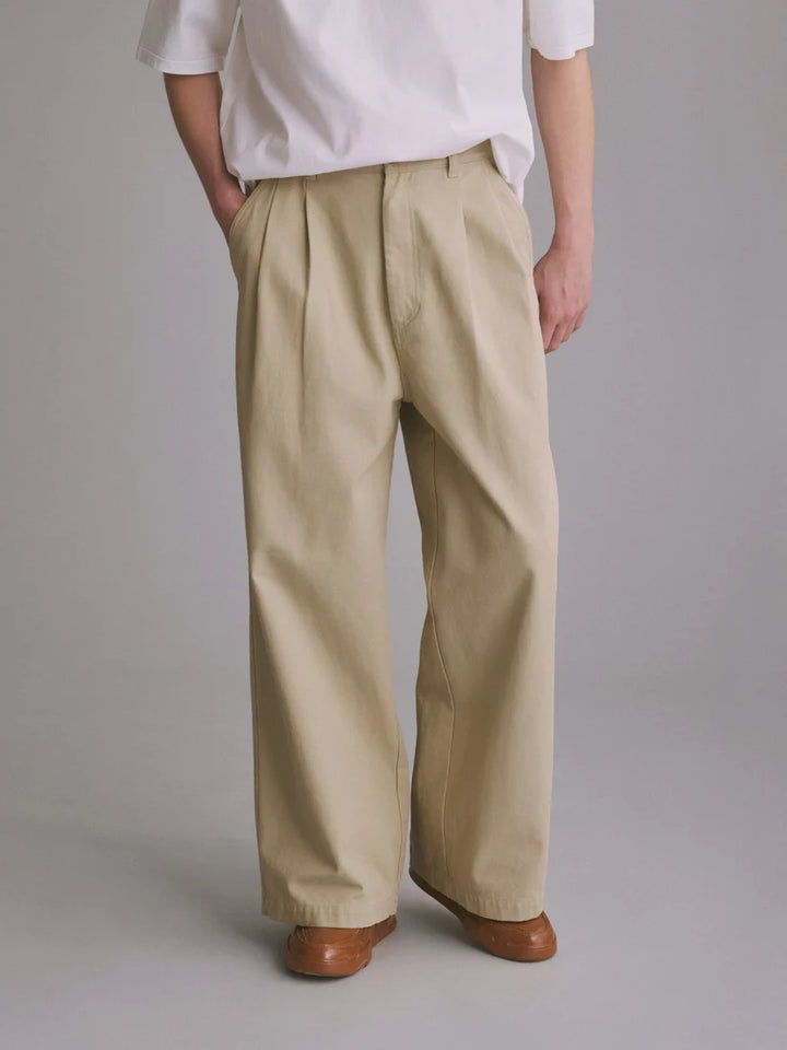 New Manual - CHINO WIDE TROUSERS