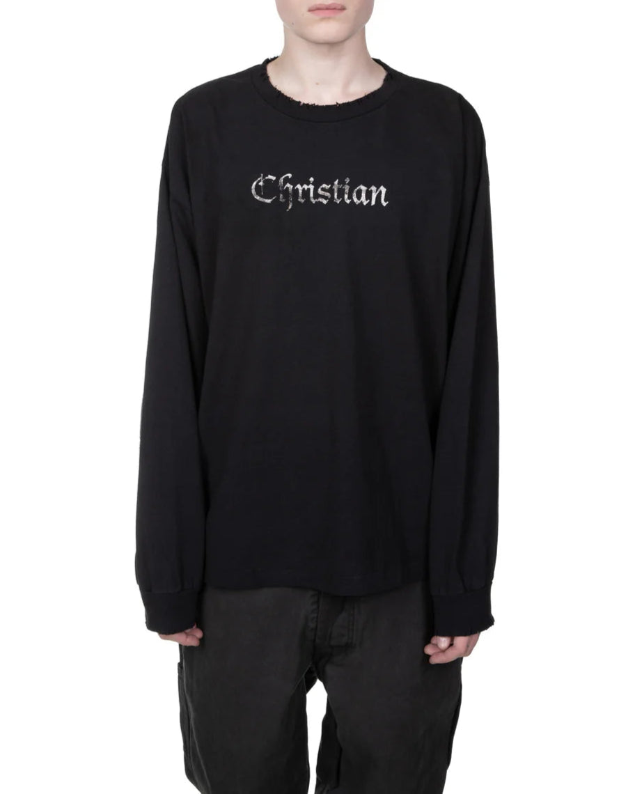 ALEXANDER DIGENOVA - CHRISTIAN LONG SLEEVE T-SHIRT