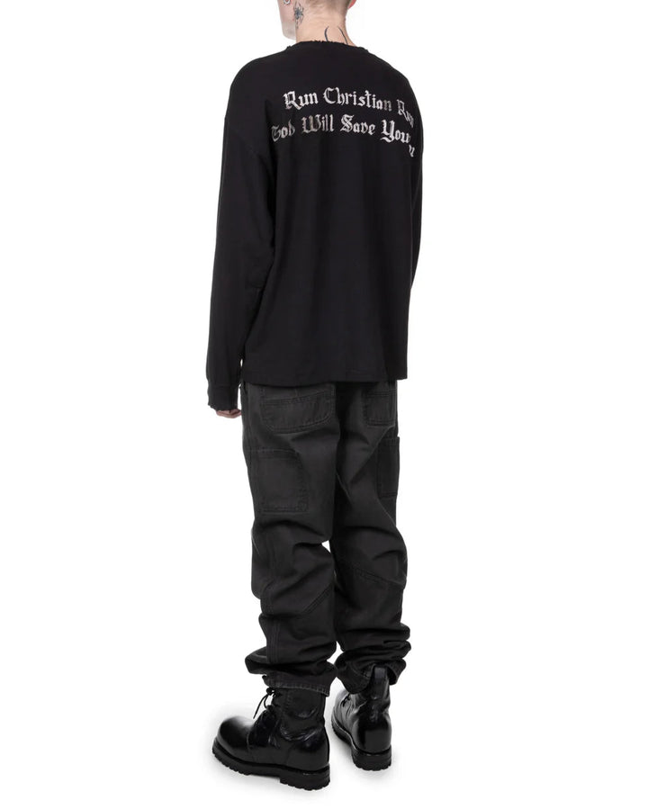 ALEXANDER DIGENOVA - CHRISTIAN LONG SLEEVE T-SHIRT