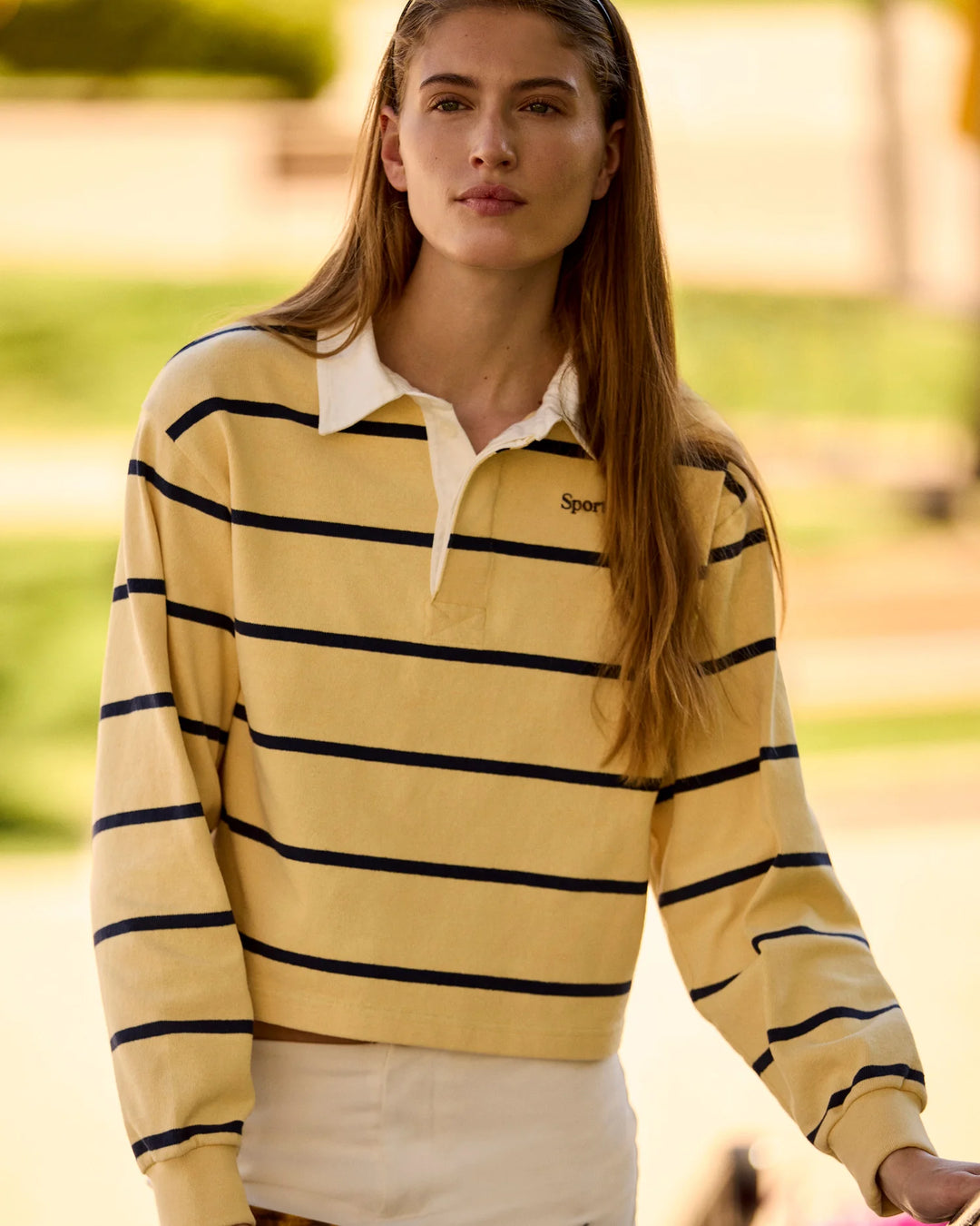 Serif Logo Rugby Polo